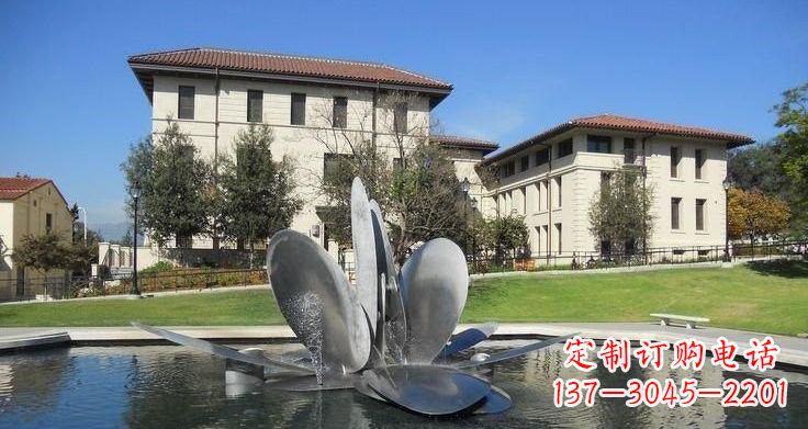 宁德不锈钢喷泉雕塑——美的象征