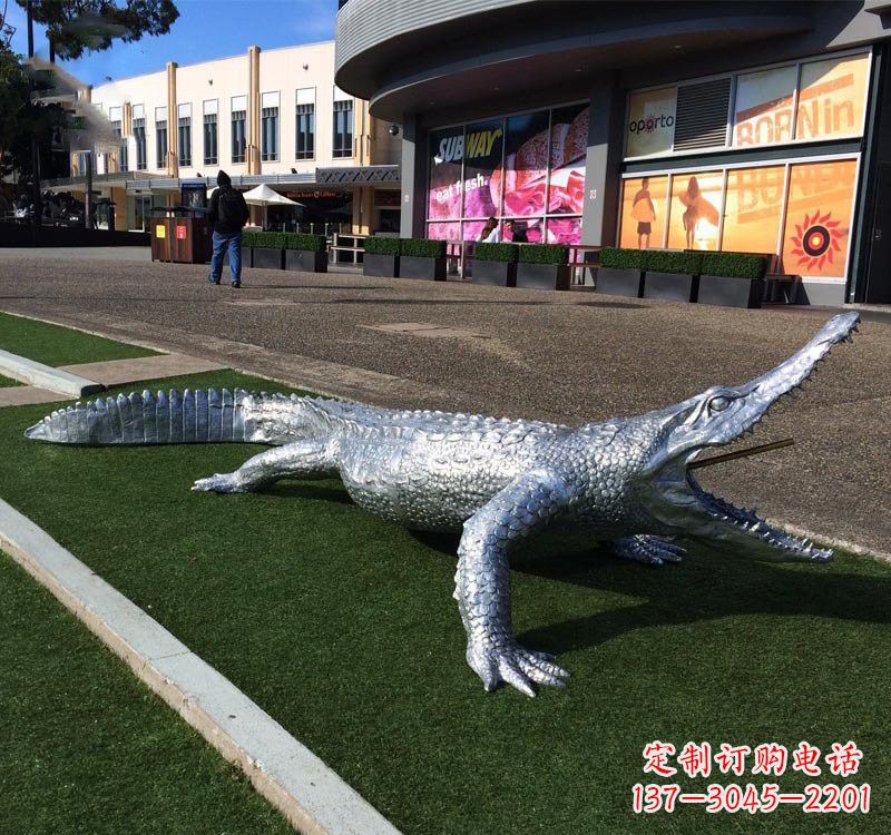 宁德不锈钢动物雕塑精美而具有艺术价值
