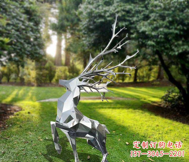 宁德不锈钢公园动物鹿