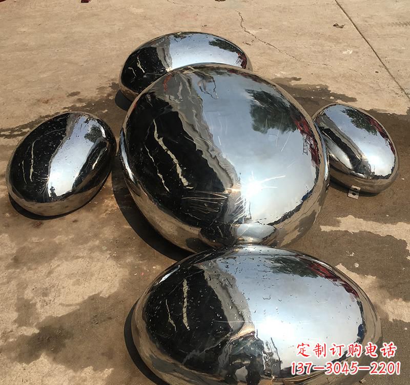 宁德不锈钢广场抽象水滴雕塑