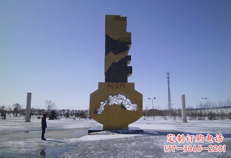 宁德不锈钢钥匙雕塑精致且具有象征意义
