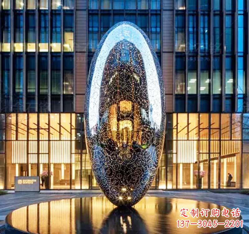 宁德不锈钢圆环雕塑抽象艺术的完美诠释