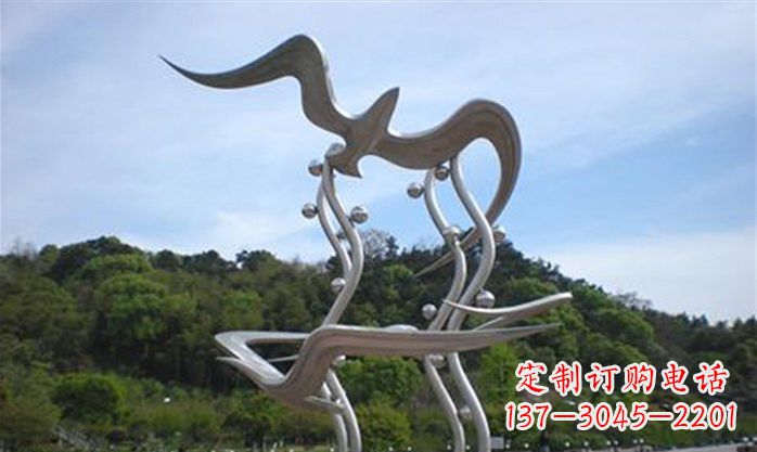 宁德海鸥雕塑传递自然之美