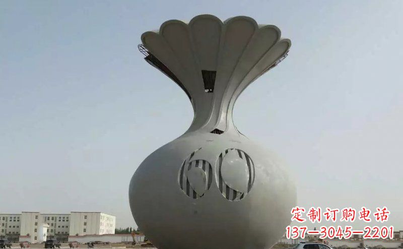 宁德不锈钢花篮雕塑精美绝伦