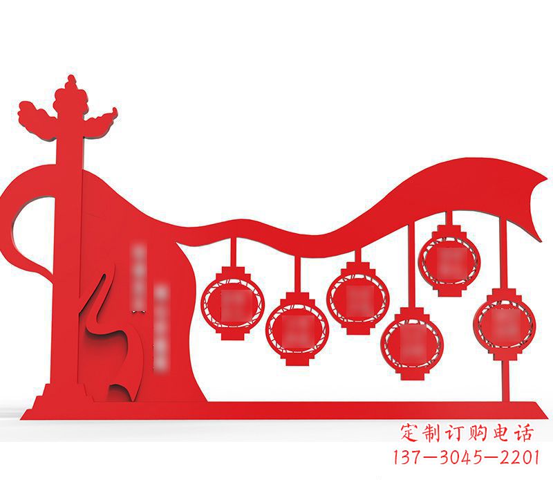 宁德不锈钢华表灯笼社会主义核心价值观
