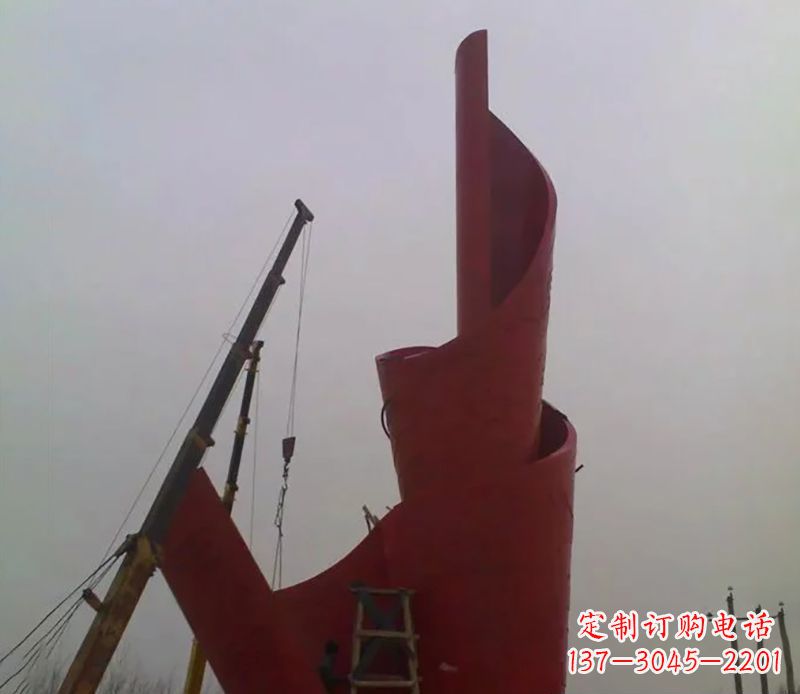宁德不锈钢火炬雕塑点燃社会进步的火炬