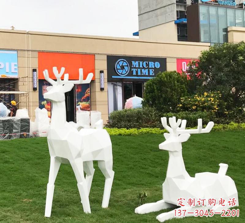 宁德不锈钢小鹿雕塑艺术之美