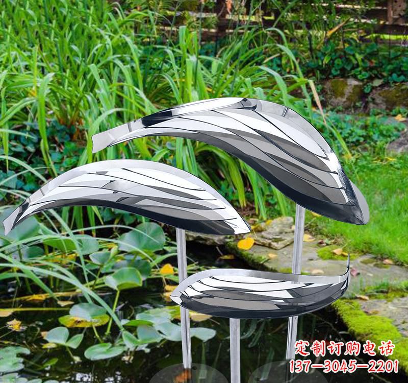 宁德不锈钢景区动物鱼雕塑