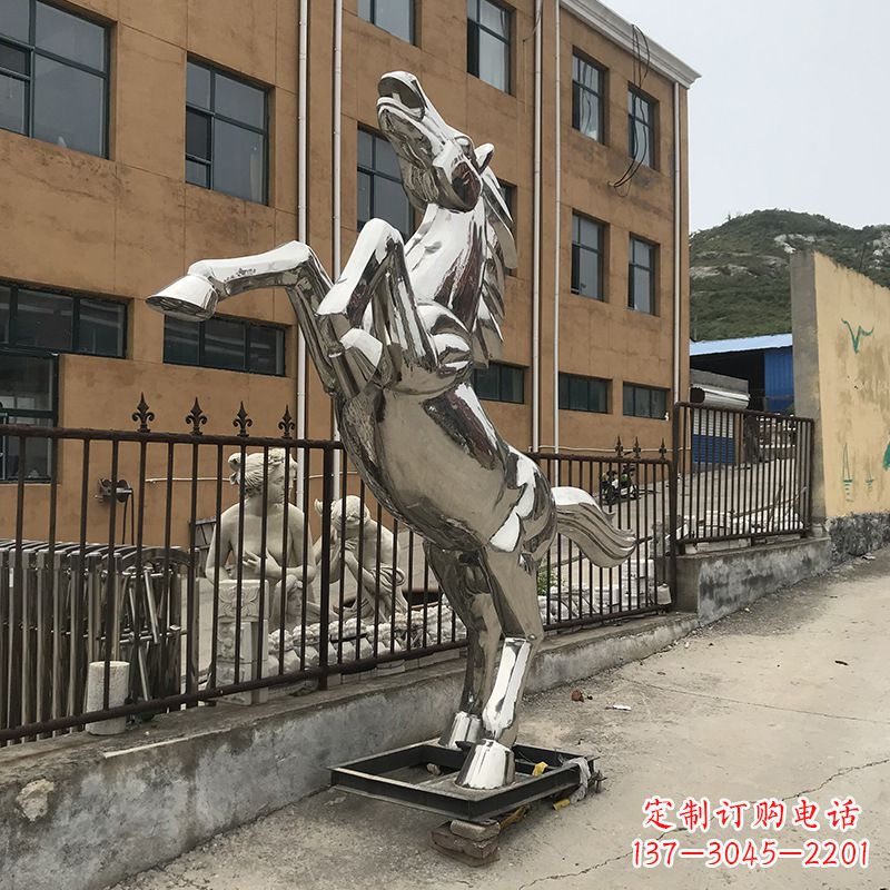 宁德不锈钢马雕塑精美绝伦