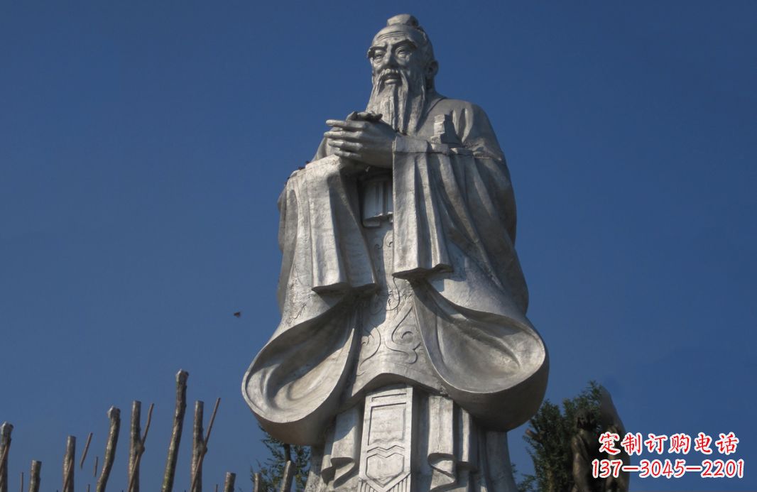 宁德不锈钢孔子人物雕塑——传承中华文化的精神象征