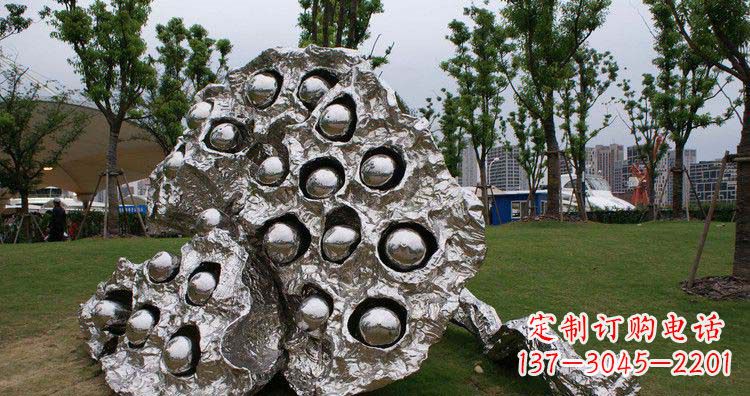 宁德不锈钢莲蓬景观雕塑1