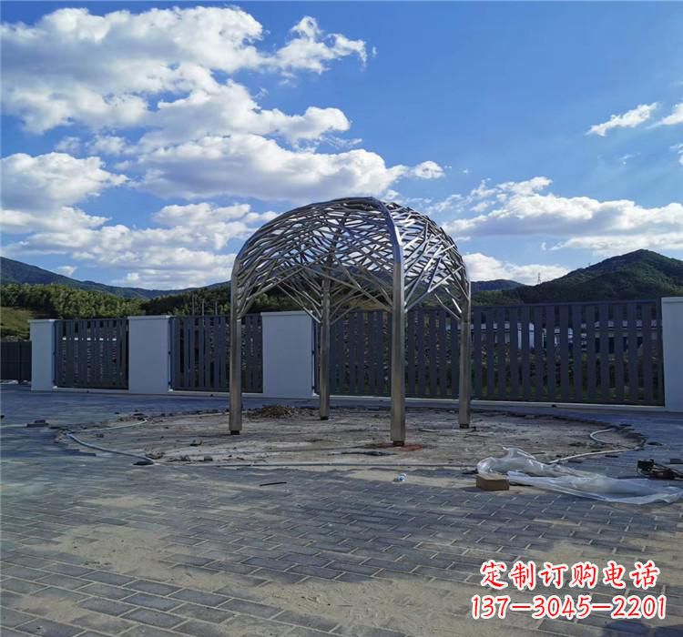 宁德不锈钢凉亭雕塑