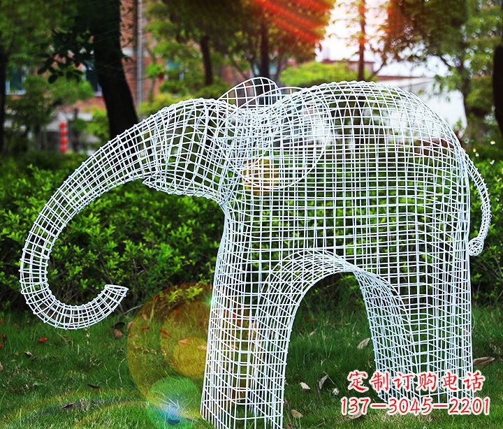 宁德不锈钢大象雕塑给城市带来美丽的艺术