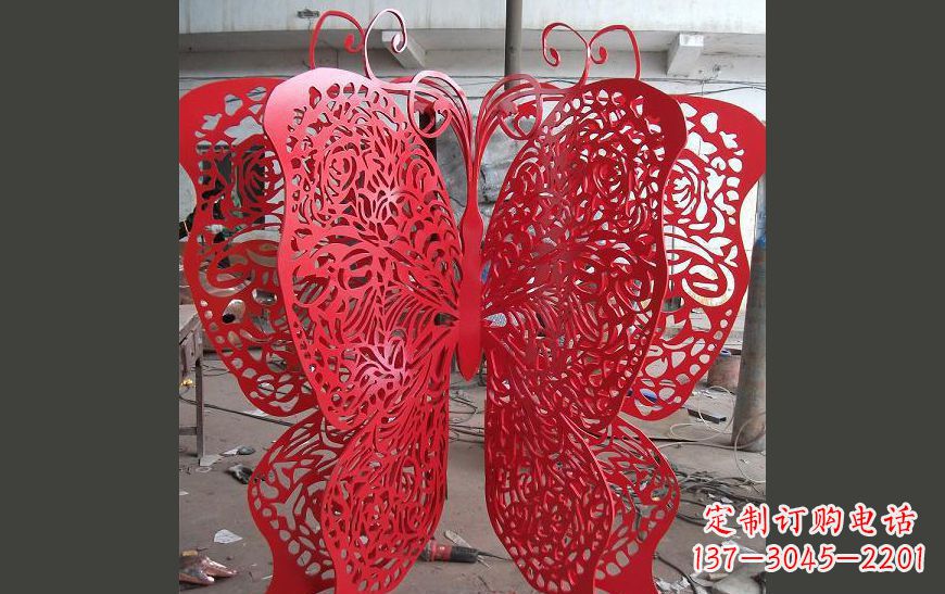 宁德不锈钢蝴蝶公园景观雕塑