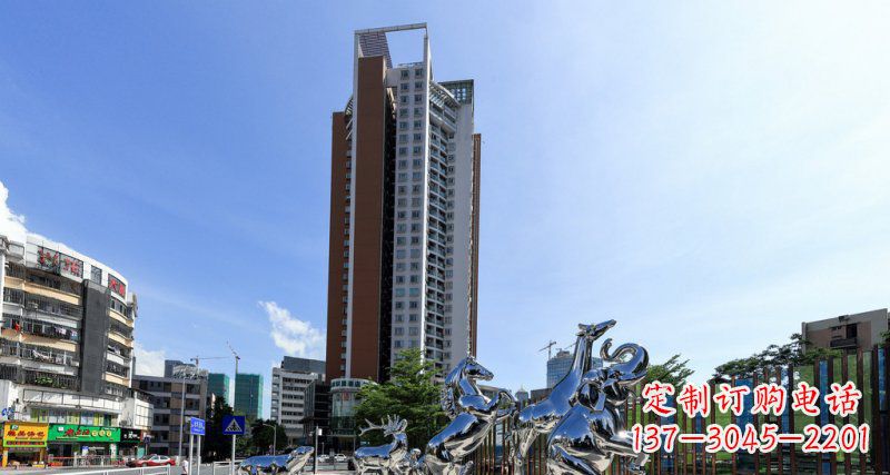 宁德不锈钢大象雕塑集美观与功能于一体