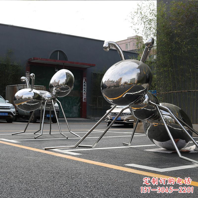 宁德蚂蚁雕塑给城市街道带来活力