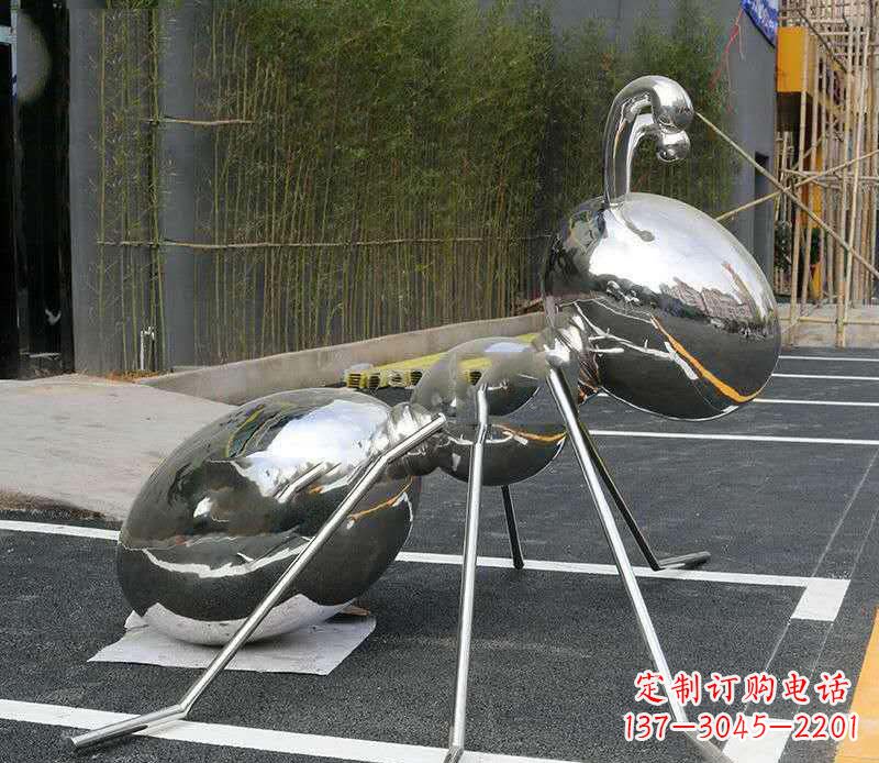 宁德不锈钢蚂蚁雕塑——艺术的融合