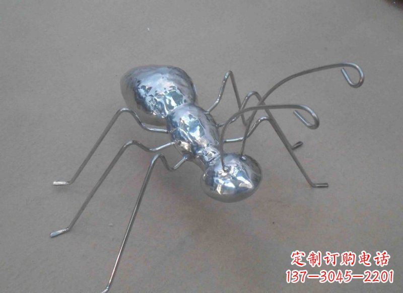 宁德不锈钢蚂蚁公园动物雕塑一种具有艺术价值的蚂蚁雕塑