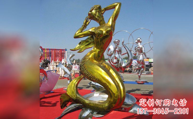 宁德海底美人鱼雕塑