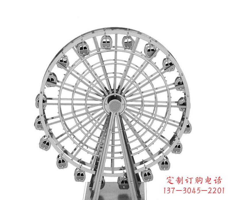 宁德不锈钢摩天轮雕塑引领城市风采