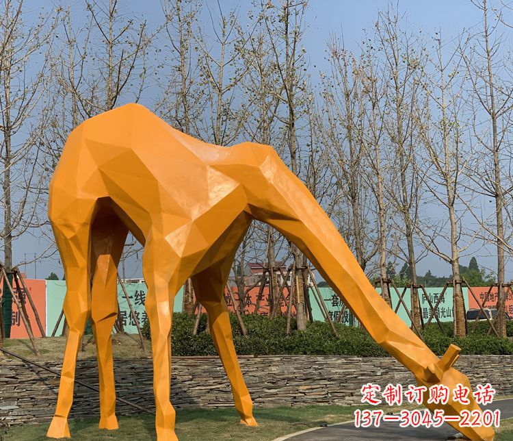 宁德不锈钢雕刻的精美动物雕塑