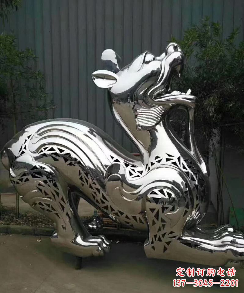 宁德不锈钢麒麟象征着祥和与美好