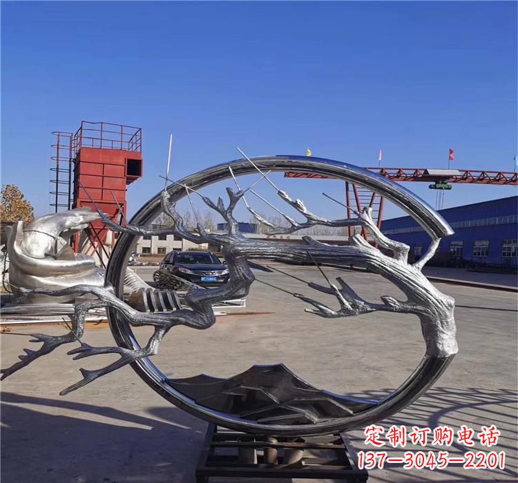 宁德不锈钢树枝雕塑艺术与自然的完美结合