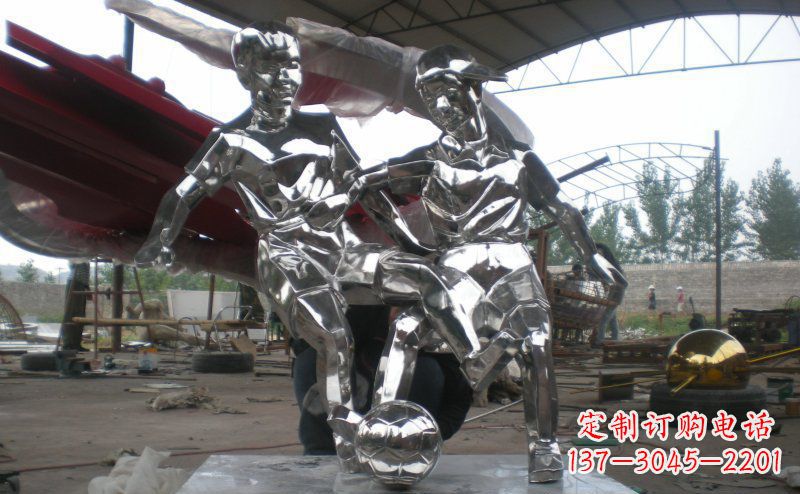 宁德不锈钢足球雕塑
