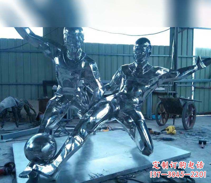 宁德不锈钢足球雕塑精美的足球景观