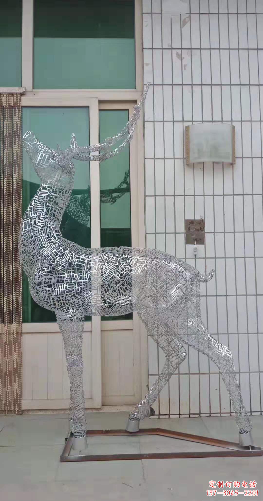 宁德不锈钢铁艺动物雕塑——艺术与自然的完美结合