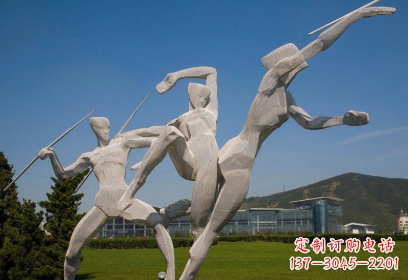 宁德不锈钢标枪雕塑象征勇气和力量