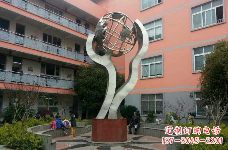宁德不锈钢地球雕塑传承世界文化