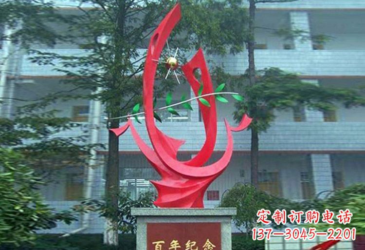 宁德精美不锈钢凤凰雕塑
