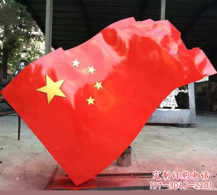 宁德不锈钢校园五星红旗雕塑——传承红色基因,缅怀烈士