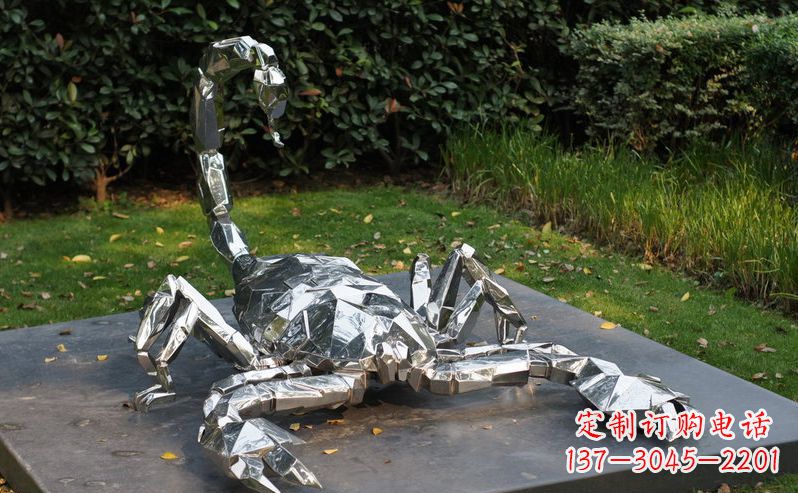 宁德不锈钢蝎子雕塑