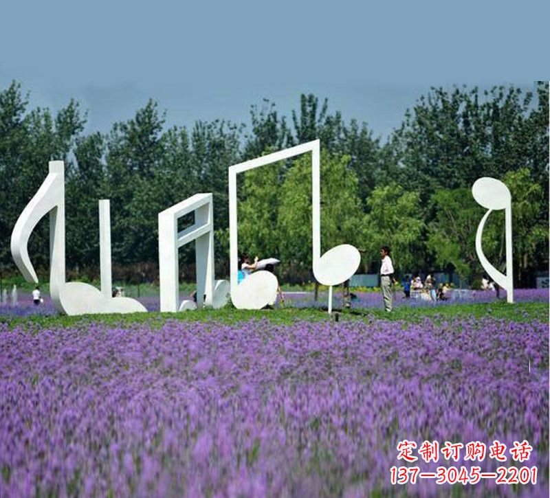 宁德不锈钢音符雕塑音乐与艺术的完美结合