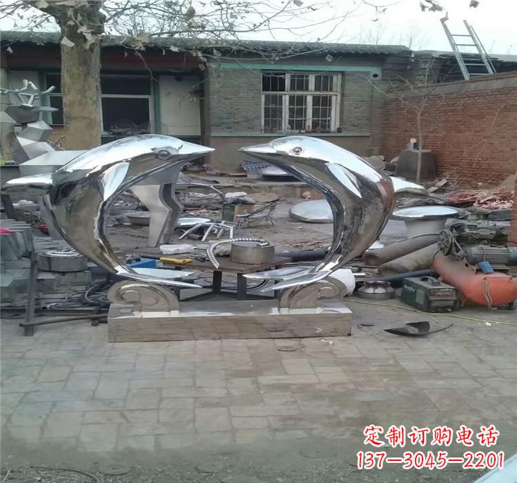 宁德不锈钢海豚雕塑——精美之选