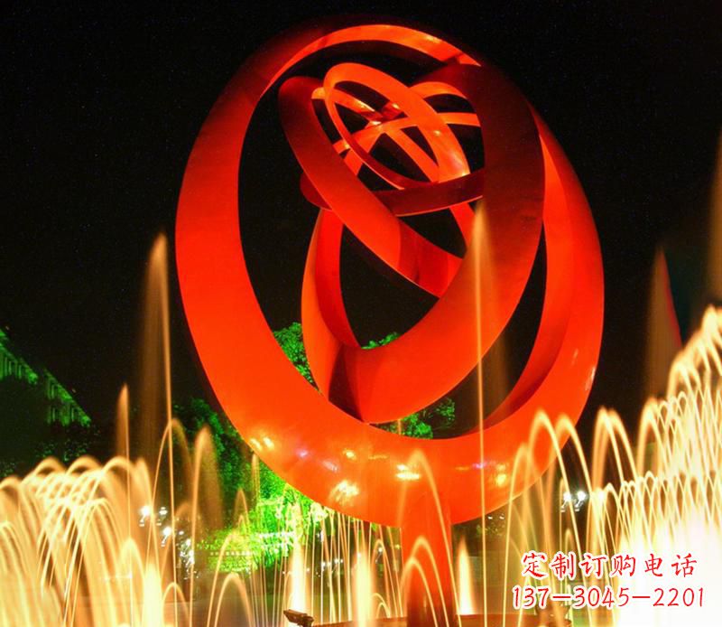 宁德圆环雕塑抽象的艺术之美