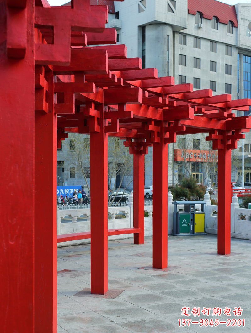 宁德长廊雕塑描绘城市景观的艺术作品