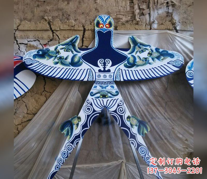 宁德不锈钢蜘蛛侠风筝雕塑的象征