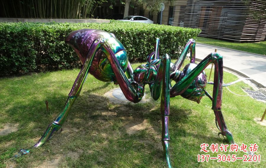 宁德蜘蛛侠传递英雄激情的不锈钢雕塑