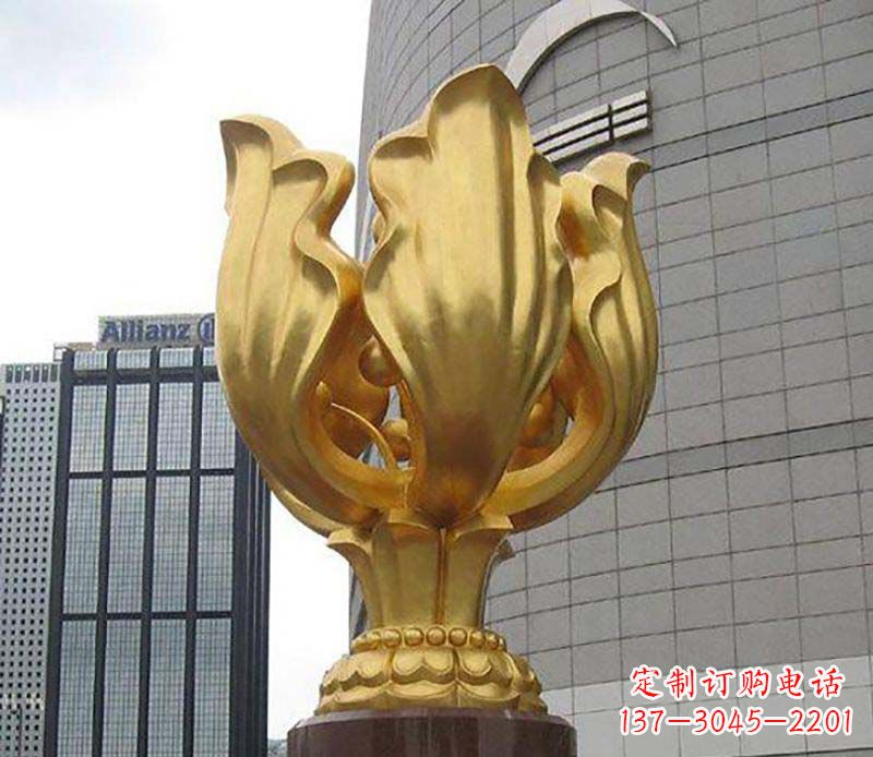 宁德紫荆花雕塑——精美艺术品