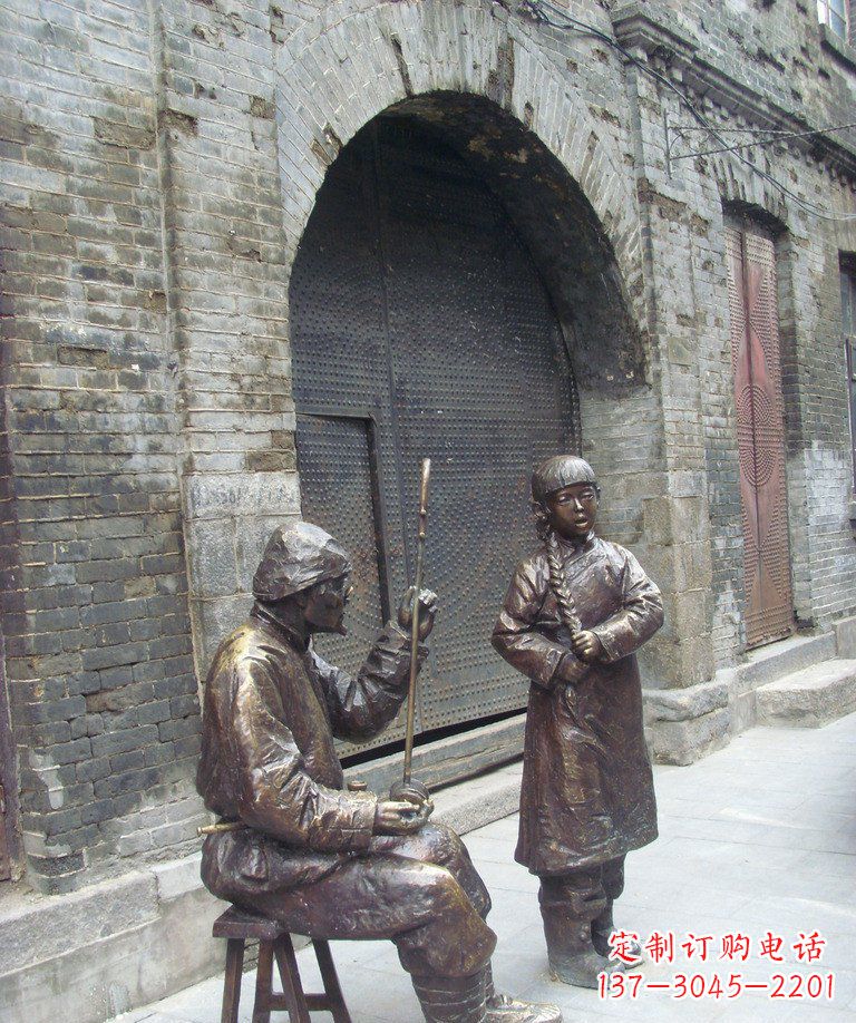 宁德二胡铜雕艺术形式的精髓