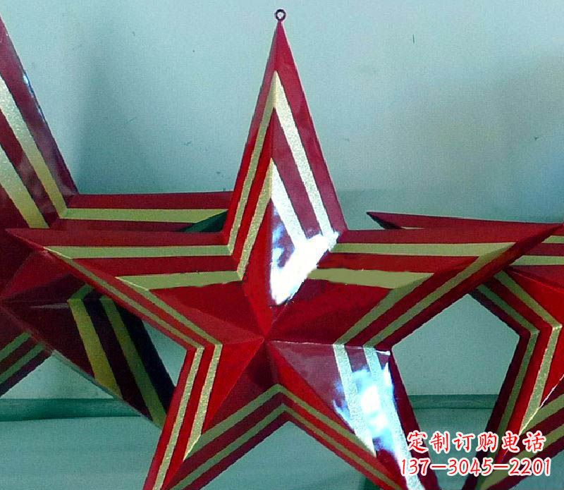 宁德部队的荣耀五角星雕塑