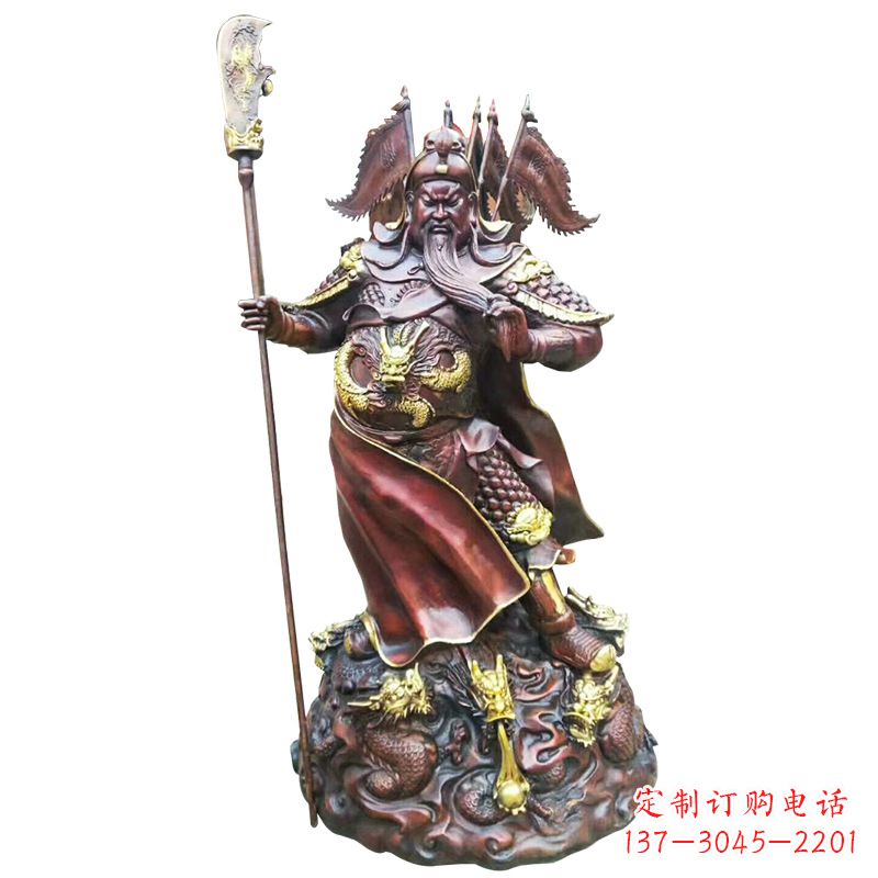 宁德铸造工艺精美的关公像