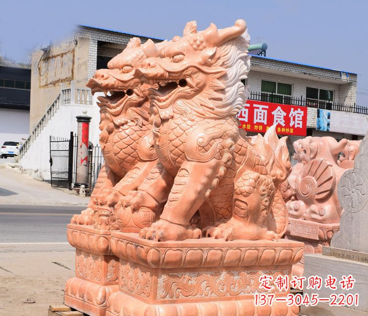 宁德传说中的麒麟雕塑