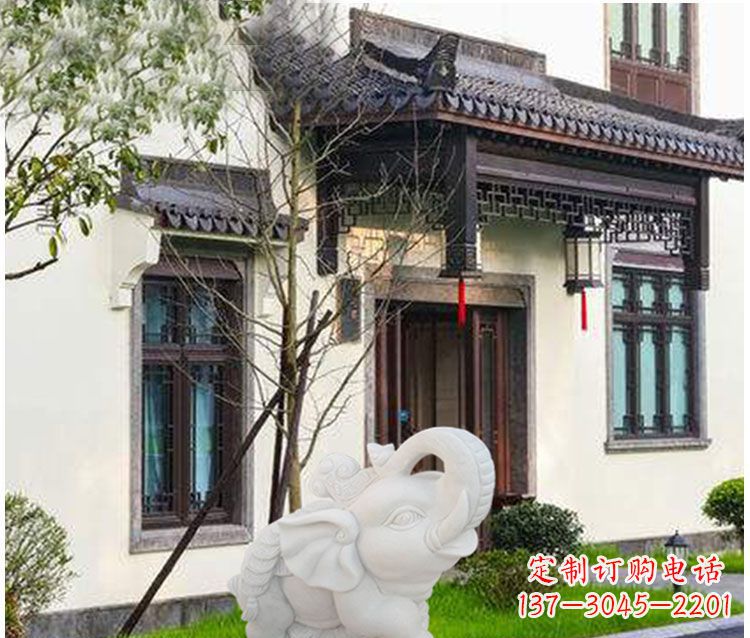 宁德小象招财石雕——引领幸福的钥匙