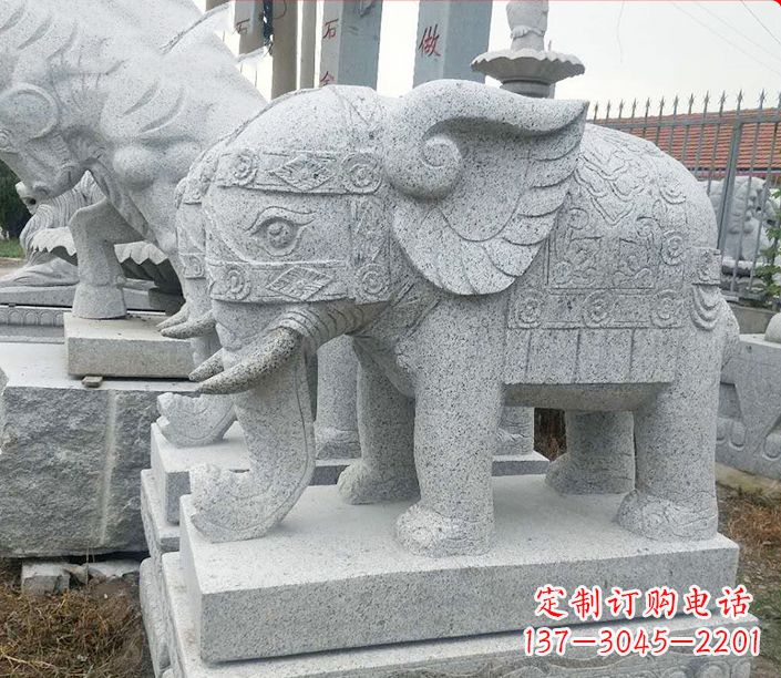 宁德藏传佛教大象雕塑