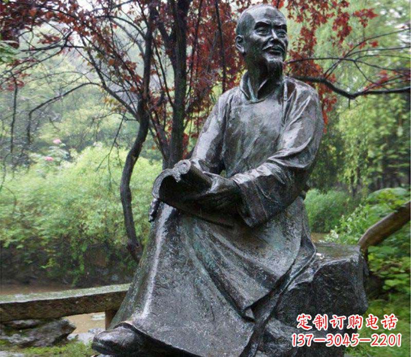 宁德纪念古代名人的雕塑