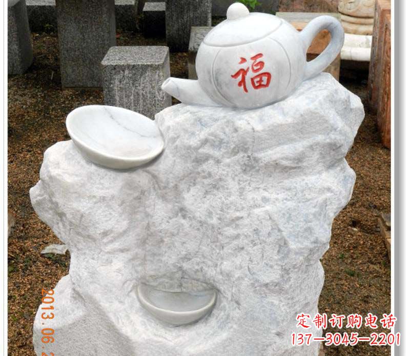 宁德茶壶广场景观石雕